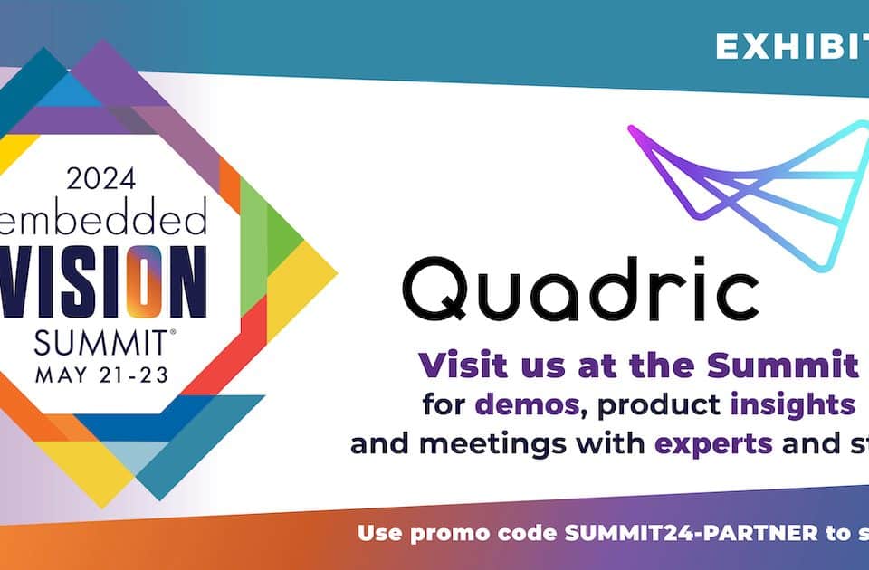 Quadric Presents and Demos AI+ML Chimera GPNPU at Embedded Vision Summit 2024